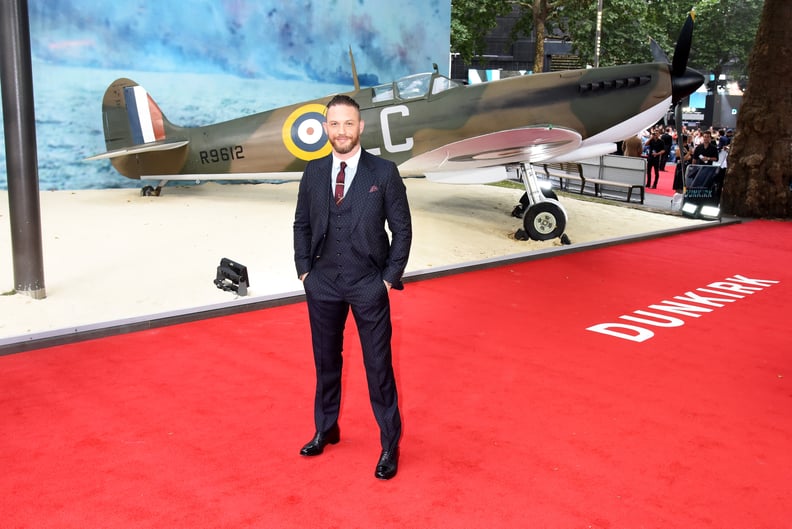 LONDON, ENGLAND - JULY 13:  Tom Hardy attends the world premiere of 