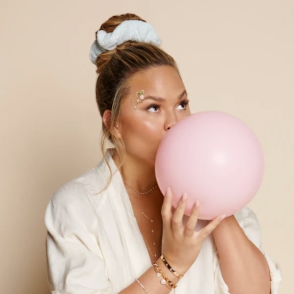 Cravings by Chrissy Teigen Basic B*tch Terry Scrunchies