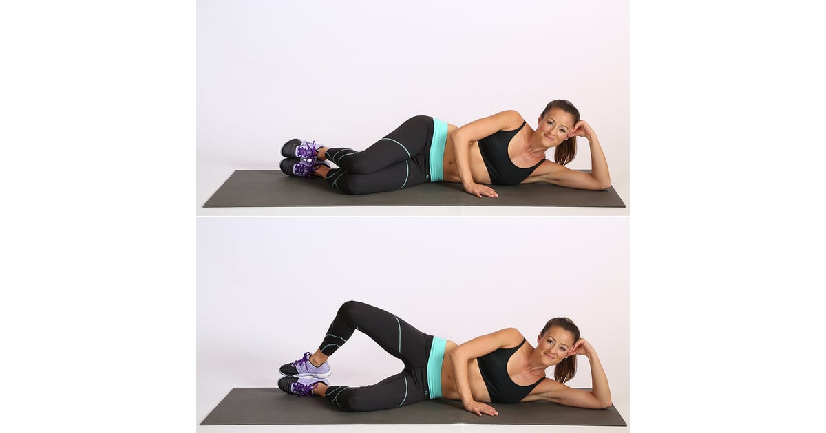 Clams Low Impact Glute and Bum Exercises For Knee Pain POPSUGAR