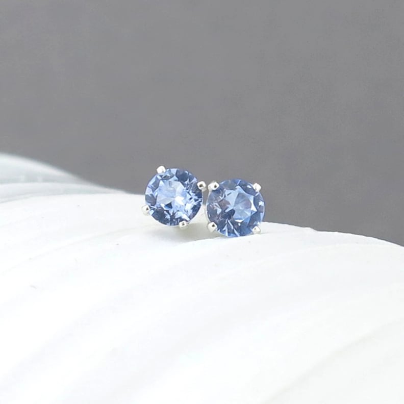 Stunning Studs: Aquamarine Stud Earrings