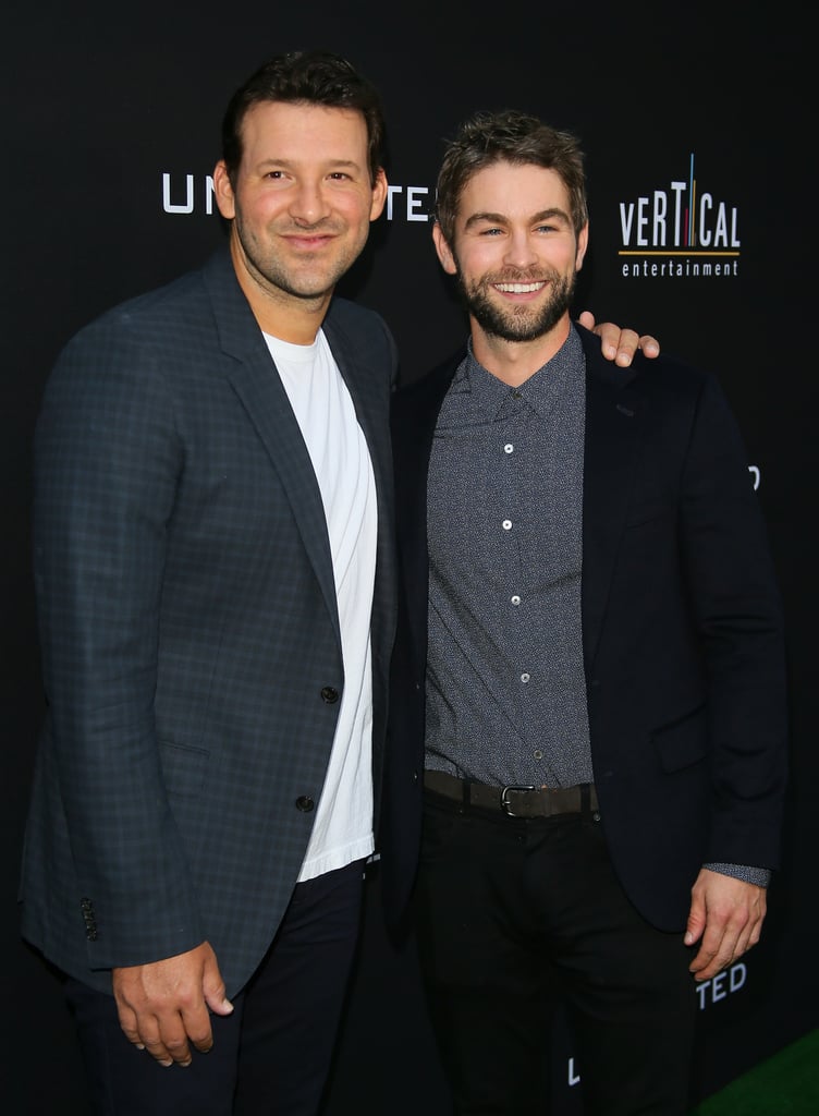 Chace Crawford and Tony Romo on Red Carpet July 2016