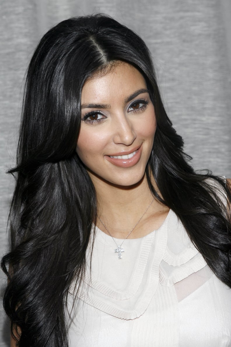 WEST HOLLYWOOD, CA - OCTOBER 23:  Kim Kardashian poses at Hollywood Life Magazine Celebrates 
