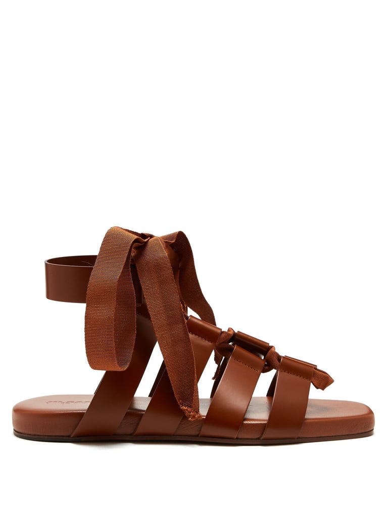 Jil Sander Sandals | What Shoes to Wear With Shorts | POPSUGAR Fashion