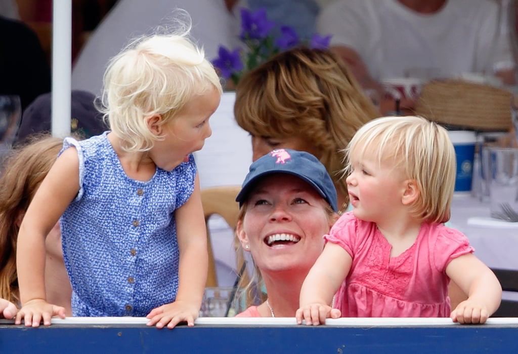 Isla Phillips and Mia Tindall