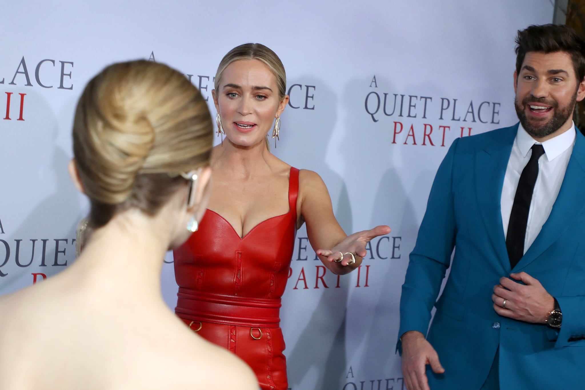 Emily Blunt And John Krasinski At A Quiet Place 2 Premiere
