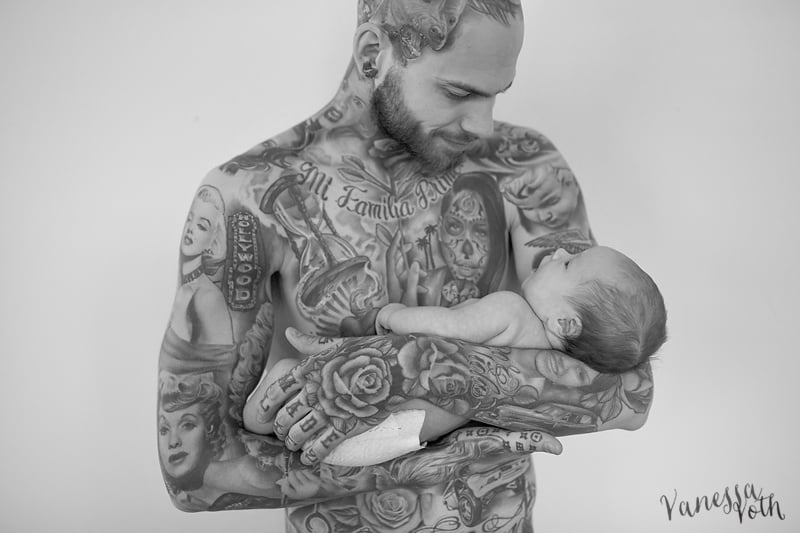 Hot Dads With Tattoos