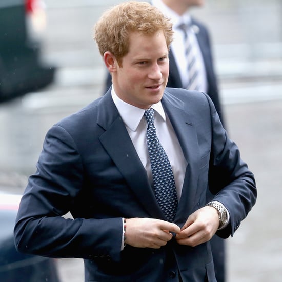 Prince Harry at the National Service of Thanksgiving 2014