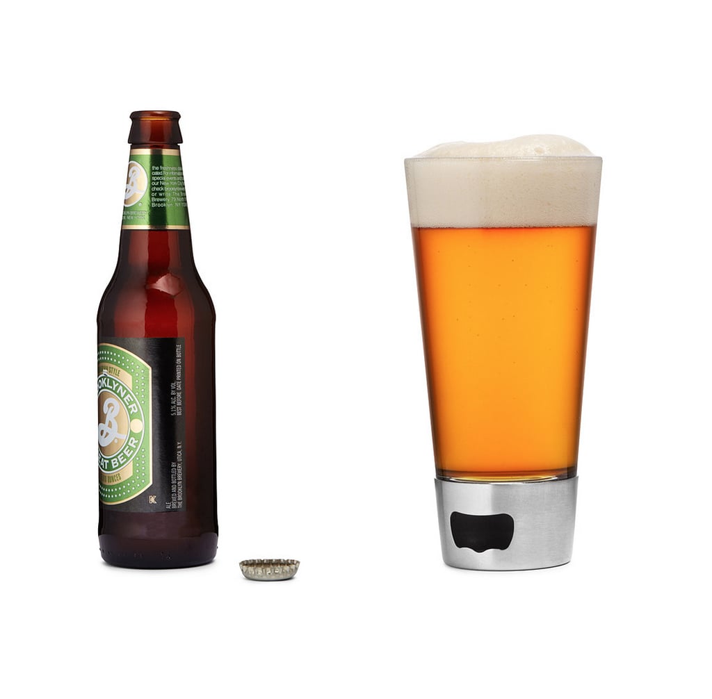 Beer-Opening Glass