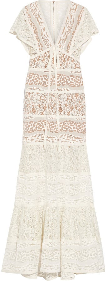 Elie Saab Tiered Lace Gown ($6,750)
