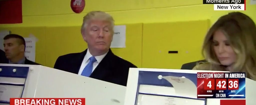 Donald Trump and Melania Trump Voting Memes
