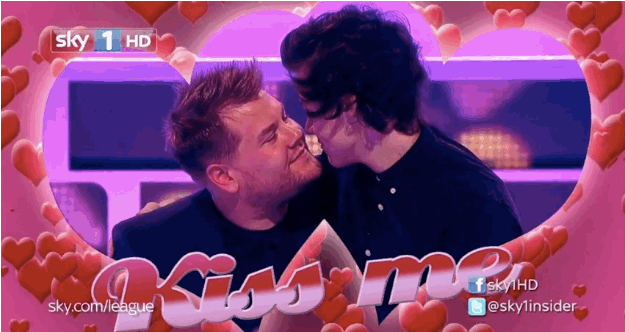 He Can Make James Corden Make This Face With A Single Kiss Harry Styles Best Moments 