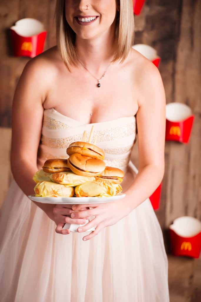 Woman's 30th Birthday McDonald's Photo Shoot