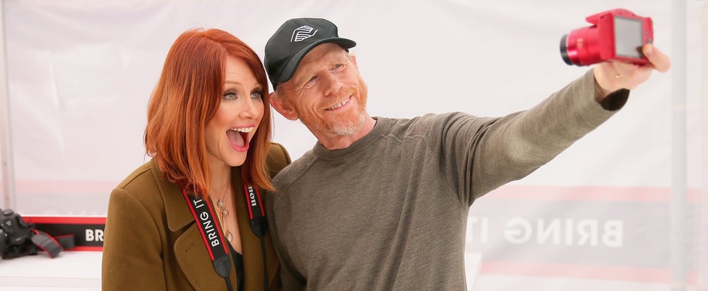 Ron and Bryce Dallas Howard Cute Pictures