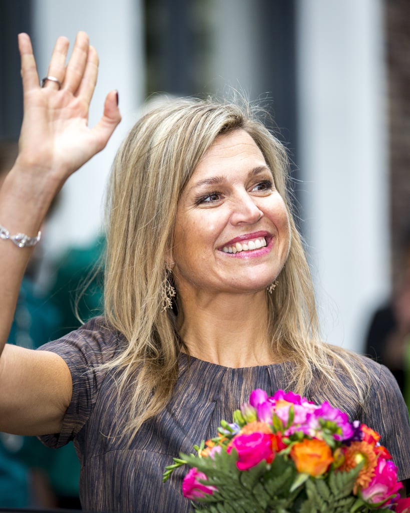 Queen Maxima of the Netherlands' Happy Faces