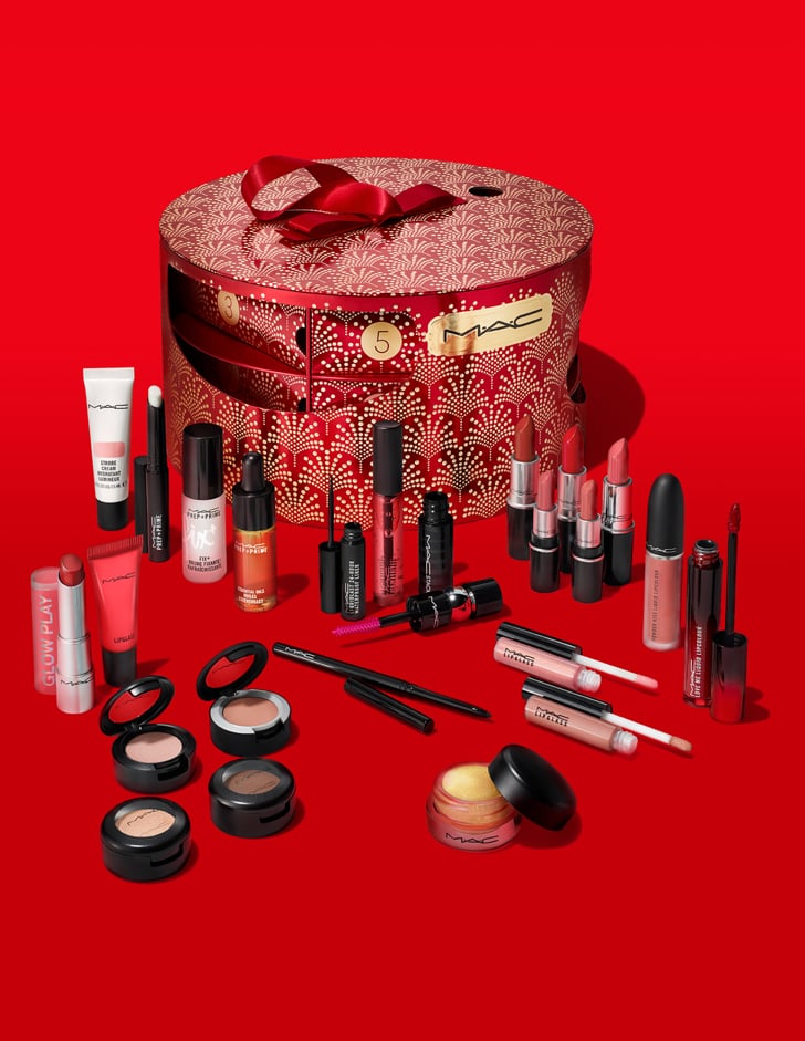 Best Beauty Advent Calendars: MAC Cosmetics Bursting With Surprises Advent  Calendar | 28 Beauty Advent Calendars That Will Make You Feel Like a Kid  Again | POPSUGAR Beauty Photo 2