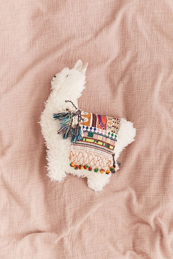 Furry Llama Pillow