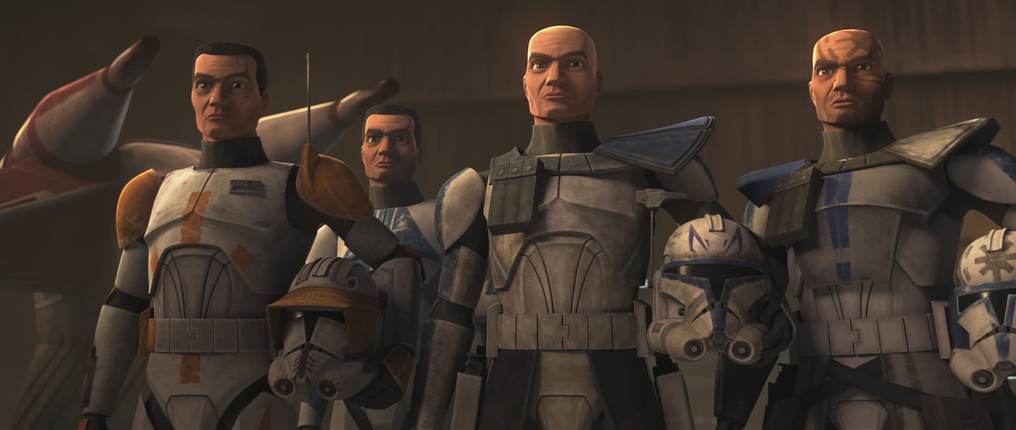 STAR WARS: THE CLONE WARS, Captain Res and the clones, The Bad Batch, (Season 7, ep. 701, aired Feb. 21, 2020). photo: Disney+ / Courtesy Everett Collection