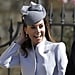 Kate Middleton Blue Coat on Easter 2019