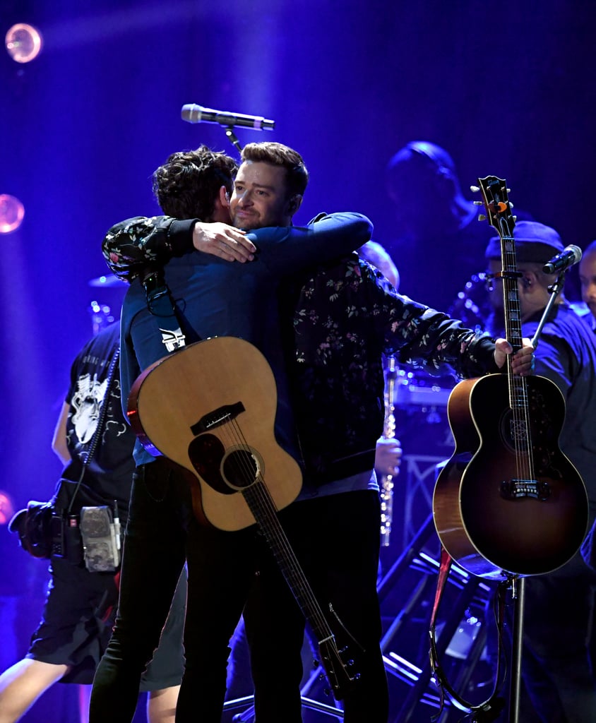 Justin Timberlake and Shawn Mendes iHeartRadio Performance