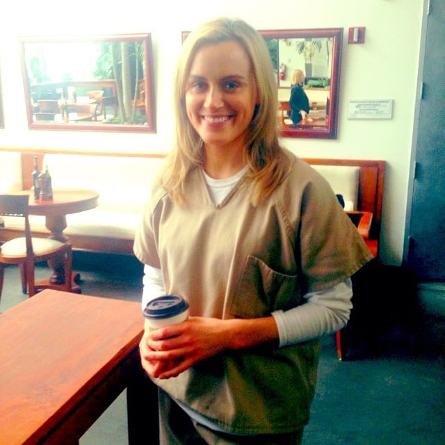 Taylor Schilling will return as Piper Chapman in season two of the show.
Source: Instagram user oitnb