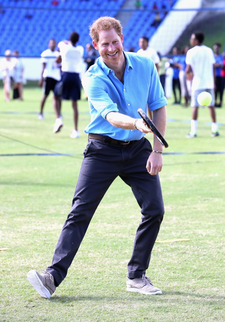 Prince Harry Dancing With Kids in the Caribbean 2016