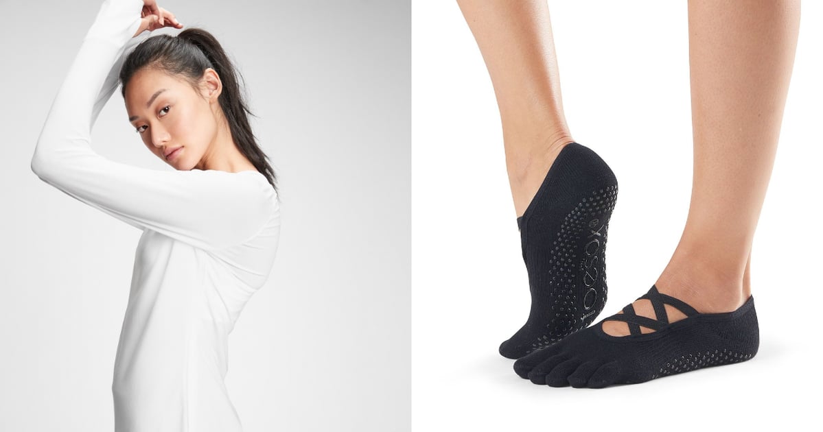Grip Half Toe Elle by Toesox  Yoga shoes, Shoes, Women shoes