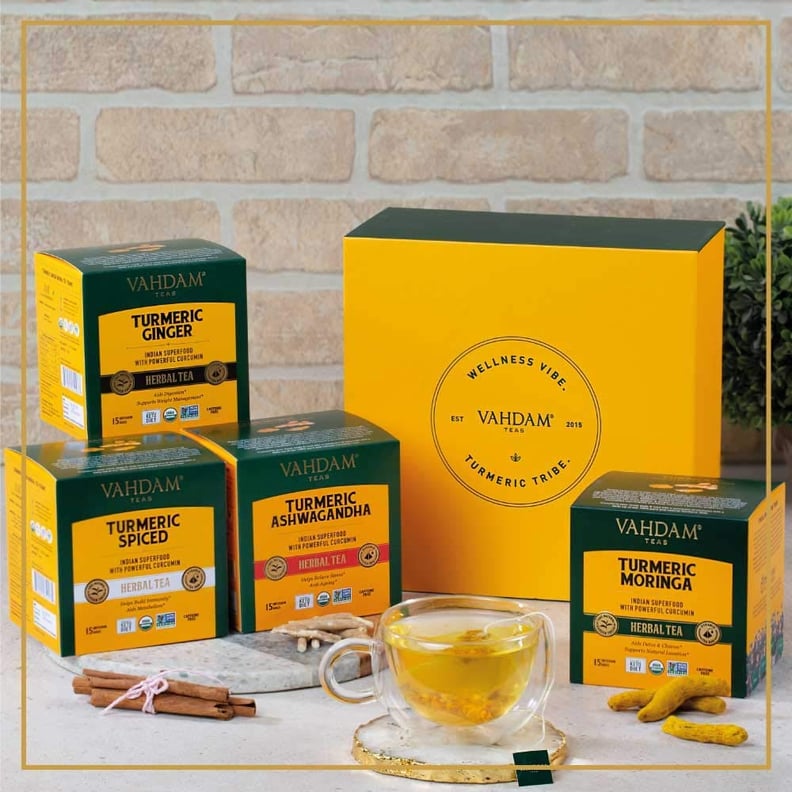 A Wellness Gift: Vahdam Organic Turmeric 15 Day Wellness Tea Set