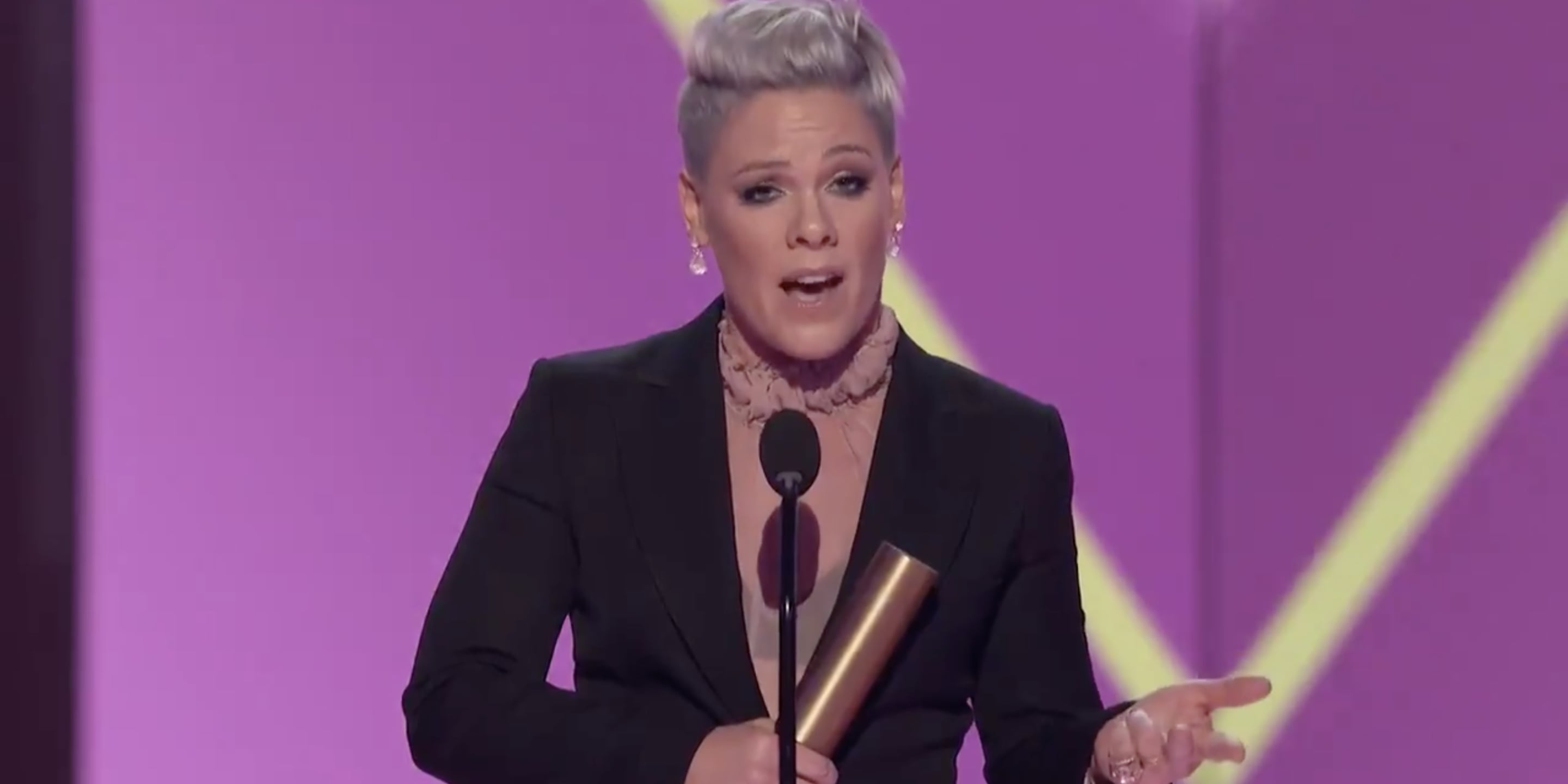 Pink's Acceptance Speech at the 2019 People's Choice Awards | PS ...