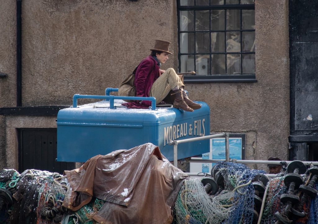 Timothée Chalamet as Willy Wonka Pictures