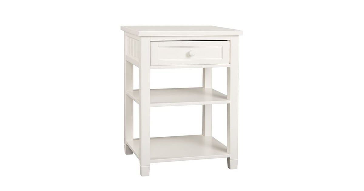 Pottery Barn Beadboard Bedside Table How to Get Organized in 2018