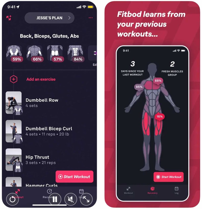Best Gym-Workout App: Fitbod