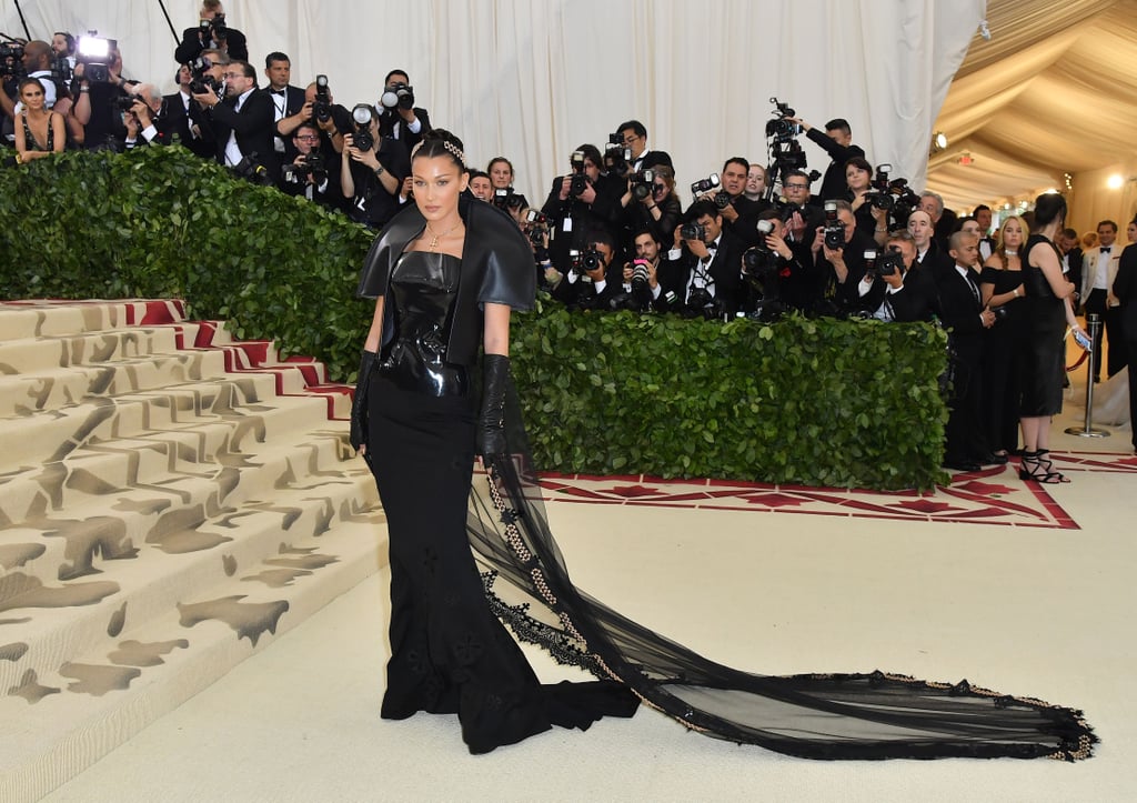 Bella Hadid's Chromes Heart Met Gala Dress 2018 | POPSUGAR Fashion Photo 18