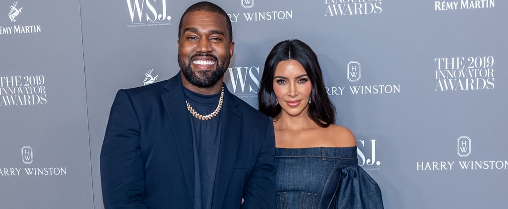 Kim Kardashian and Kanye West Were Twinning in Burberry's Version of the Canadian Tuxedo