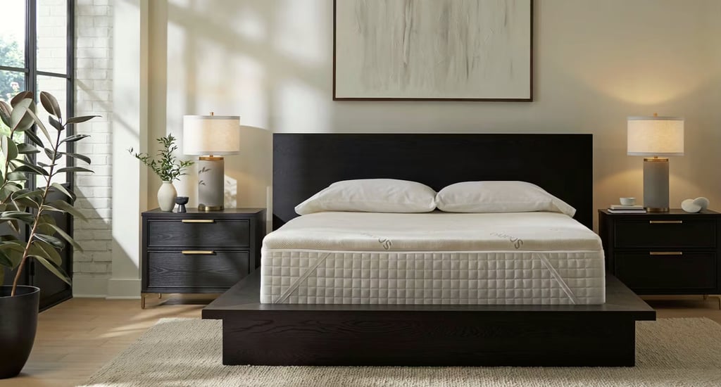 Saatva Natural Latex Mattress Topper