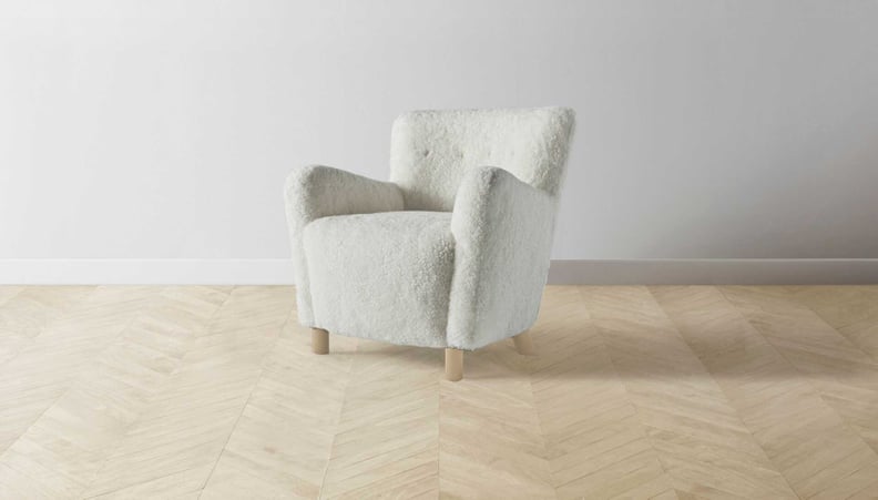 Best Shearling Chair: Maiden Home Perry Chair