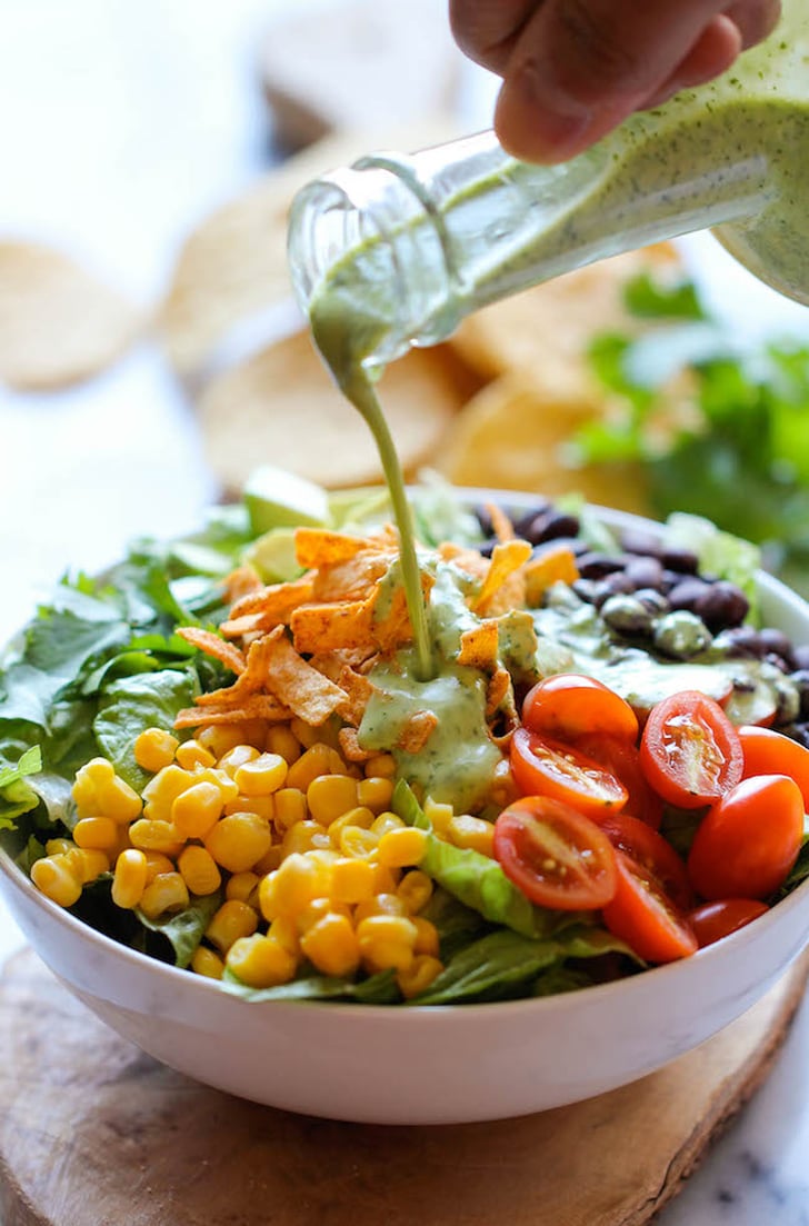 Southwestern Chopped Salad With Cilantro-Lime Dressing