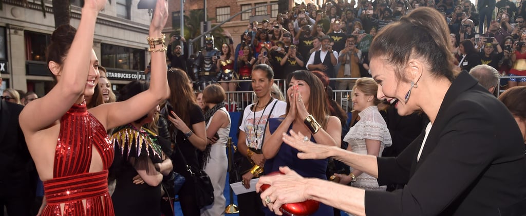 Gal Gadot and Lynda Carter at Wonder Woman Premiere 2017