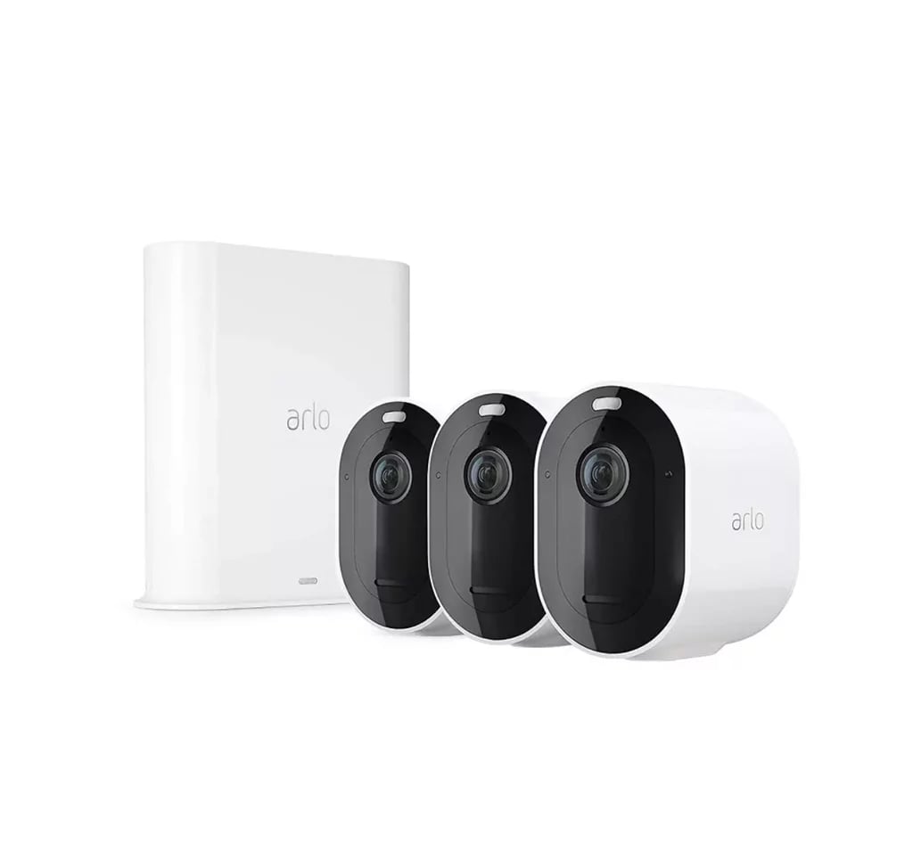 Arlo Pro 4 Indoor/Outdoor Spotlight Wire-Free Security Camera Set