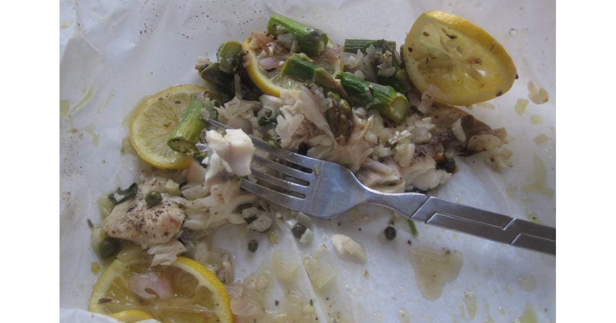 Parchment Paper Tilapia and Vegetable Recipe POPSUGAR Food