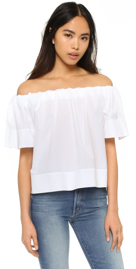 Vince Off the Shoulder Top ($225)