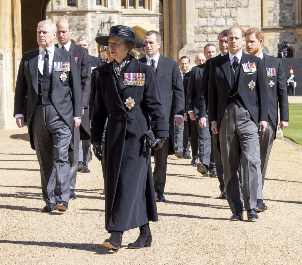 The Royal Family at Prince Philip's Funeral | Pictures