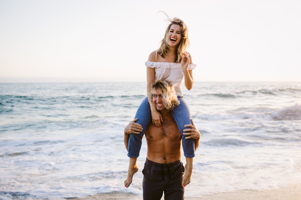 California Beach Engagement Shoot