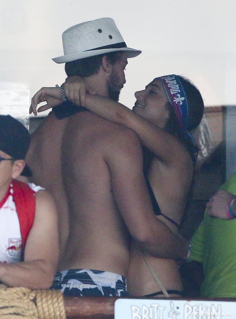 Patrick Schwarzenegger Partying Without Miley Cyrus in Cabo