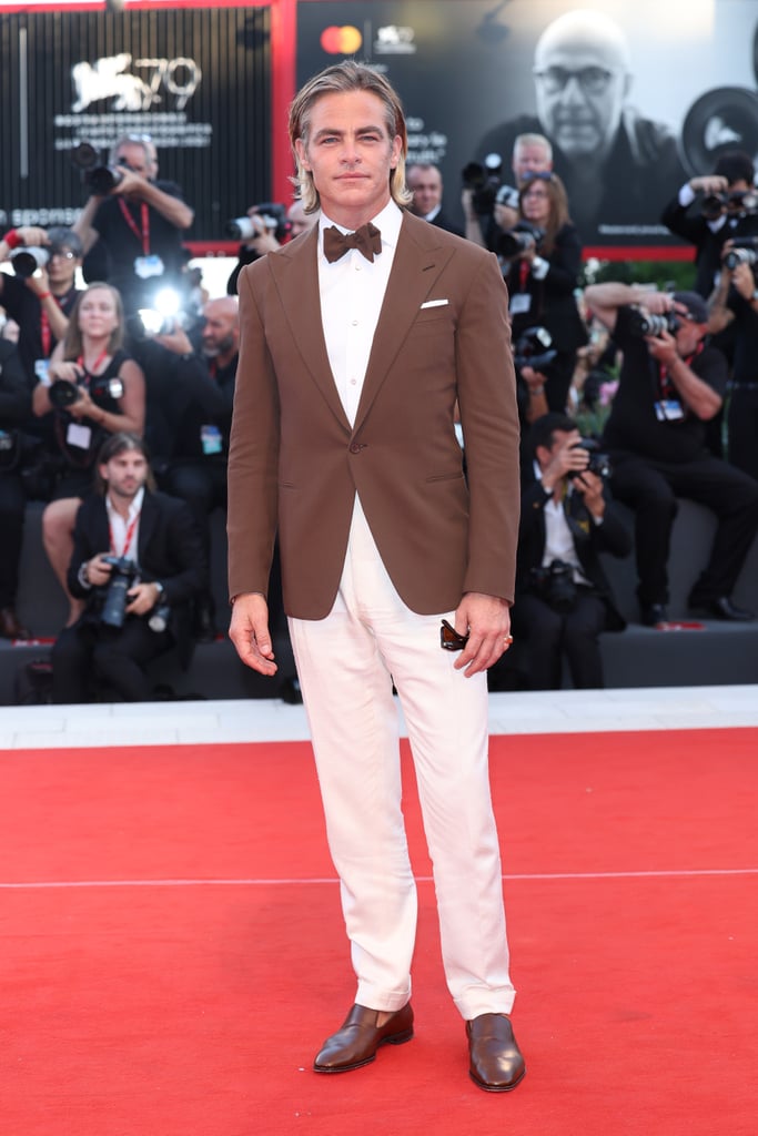 Chris Pine at the 2022 Venice Film Festival