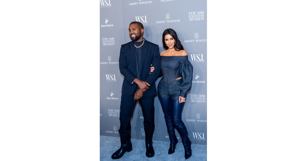 Kim Kardashian And Kanye West At The Wsj Magazine 2019 Innovator