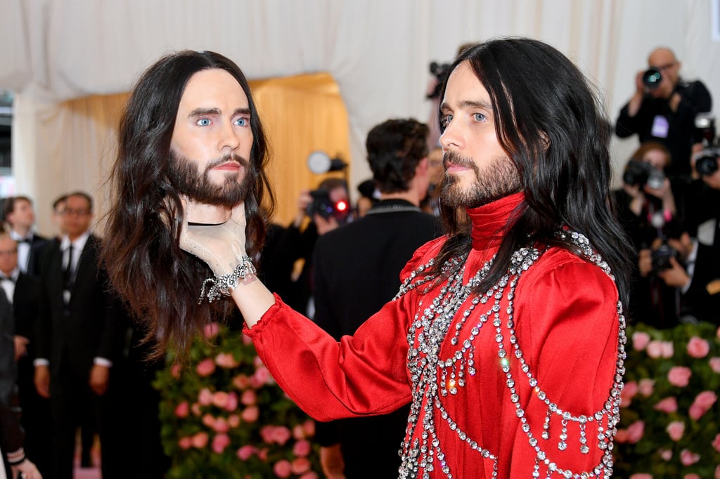 Jared Leto Carries Head at the Met Gala 2019