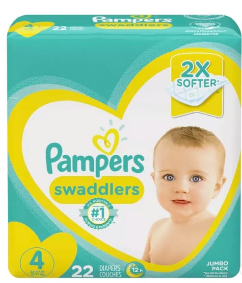 Pampers Swaddlers Diapers Jumbo Pack