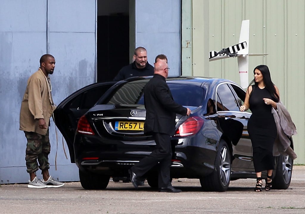 Pregnant Kim Kardashian at Glastonbury Festival | Pictures