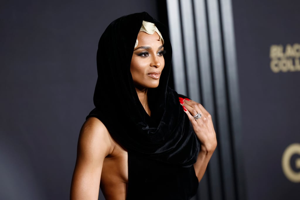 Ciara Wears a Hooded Gown to Black Music Collective