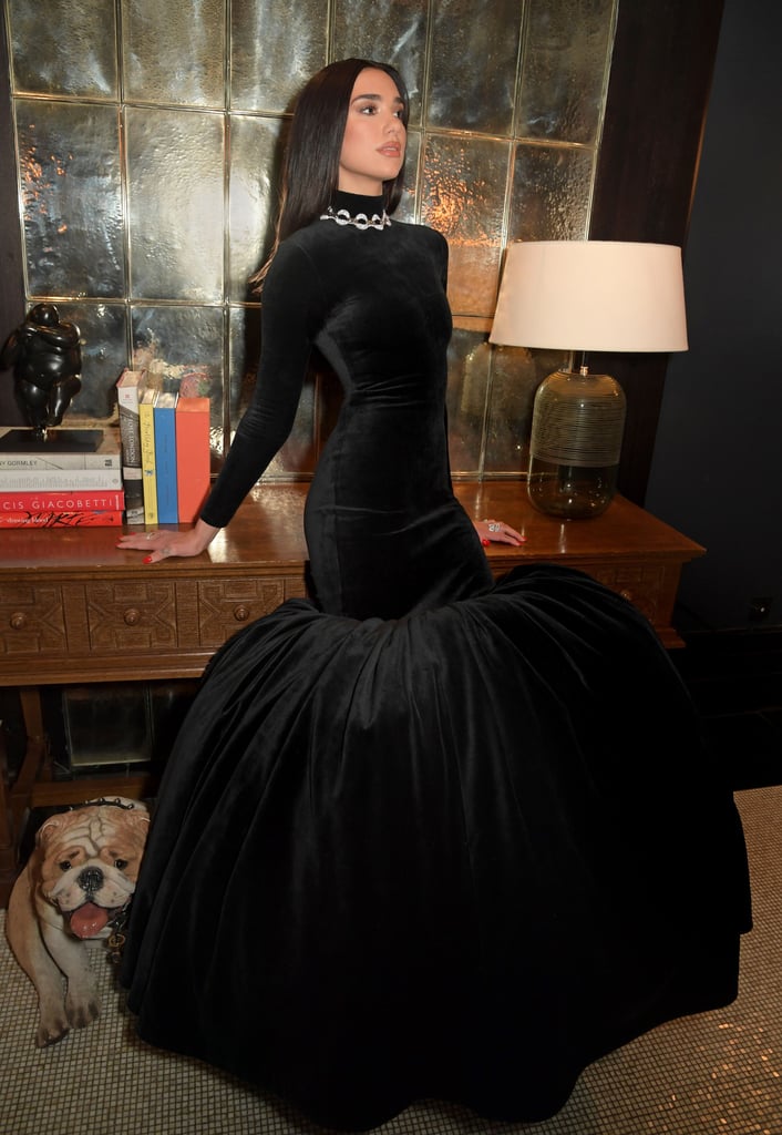 Dua Lipa's Balenciaga Gowns at Elton John's Oscars Party